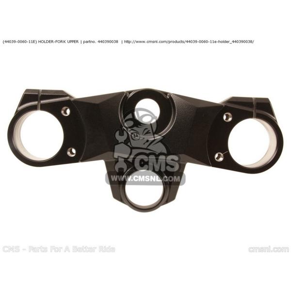 CMS �V�[�G���G�X (44039006011E) HOLDER-FORK UPPER ZX1400A6F NINJA ZX14 USA CALIFORNIA CANADA KAWASAKI �J���T�L �g�b�v�u���b�W �n���h�����Ӄp�[�c