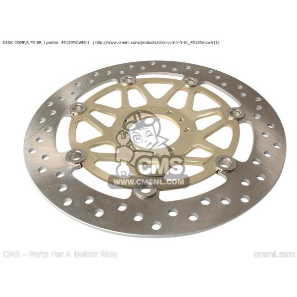 CMS V[GGX DISK COMPCR FR BR HONDA z_ u[LfBXN[^[ u[L