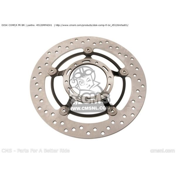 CMS V[GGX DISK COMPCR FR BR HONDA z_ u[LfBXN[^[ u[L