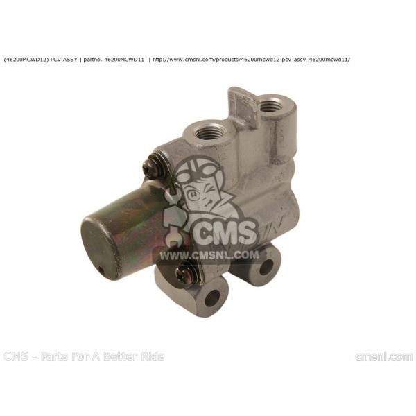 CMS V[GGX (46200-MCW-D12) PCV ASSY VFR800A (2) CANADA / ABS ENGLAND (4) FRANCE USA (5) EUROPEAN DIRECT SALES CMF IRELAND HONDA z_ u[L