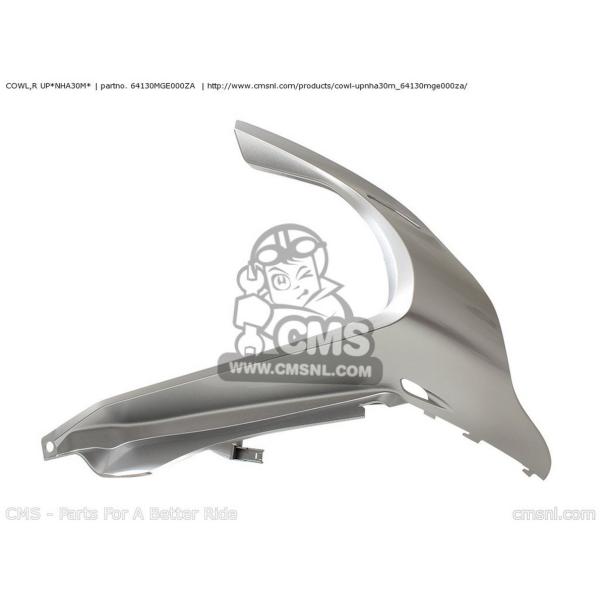 CMS �V�[�G���G�X COWL�CR UP*NHA30M* VFR1200F (A) AUSTRALIA CHINA ENGLAND / MKH EUROPEAN DIRECT SALES FRANCE CMF KOREA (B) VFR1200FD BRAZIL �J�E���֘A