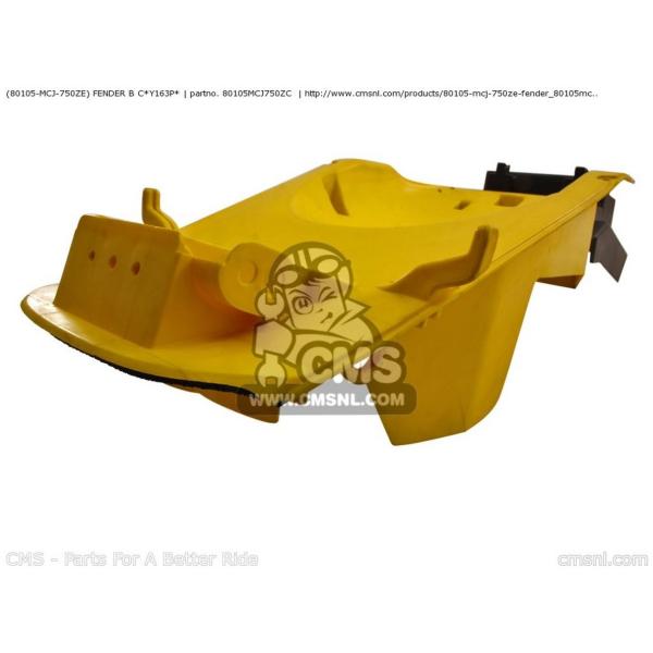 CMS V[GGX (80105-MCJ-750ZE) FENDER B C*Y163P* CBR900RR FIREBLADE (3) BRAZIL HONDA z_ V[gJEEe[JE JE֘A O