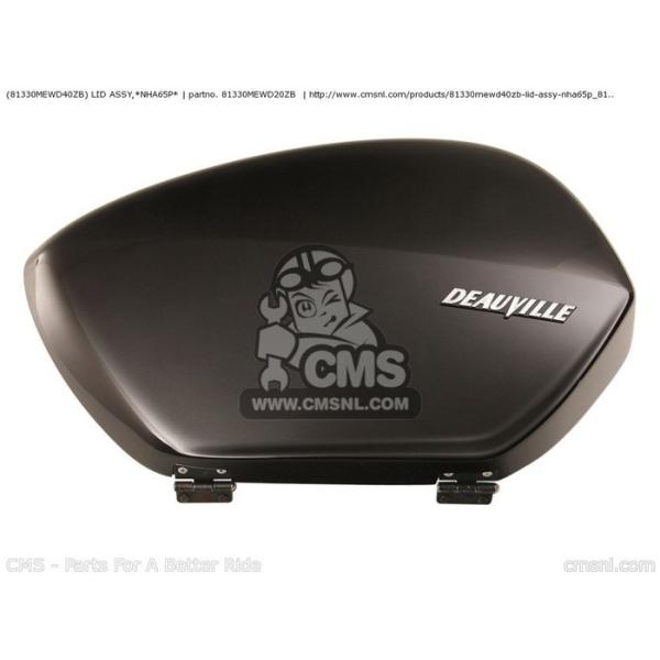 CMS �V�[�G���G�X (81330-MEW-D40ZB) LID ASSY�C*NHA65P* HONDA �z���_ ���̑��p�j�A�P�[�X�I�v�V�����E��C���i �ԑ̗p�o�b�O�E�P�[�X
