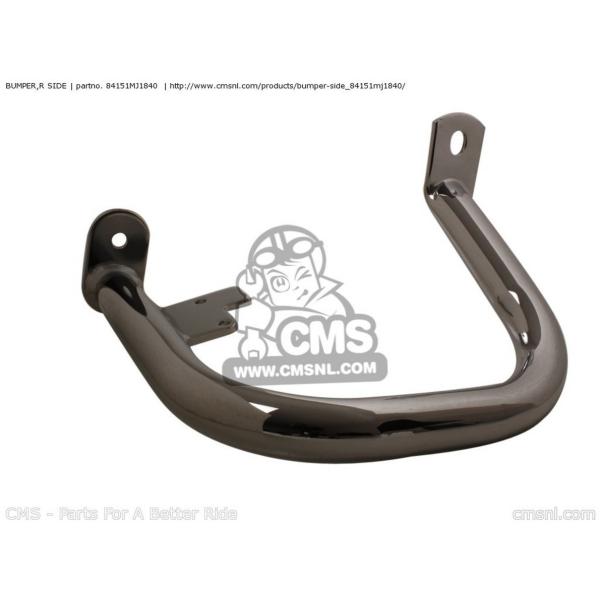 CMS V[GGX BUMPERCR SIDE CBX750P2 2001 (1) GEN EXPORT / KPH TYPE 4 PLR GENERAL MK 2 PLB 3 MOT 5 6 MOROCCO BLA PERU PERUMK HONDA z_