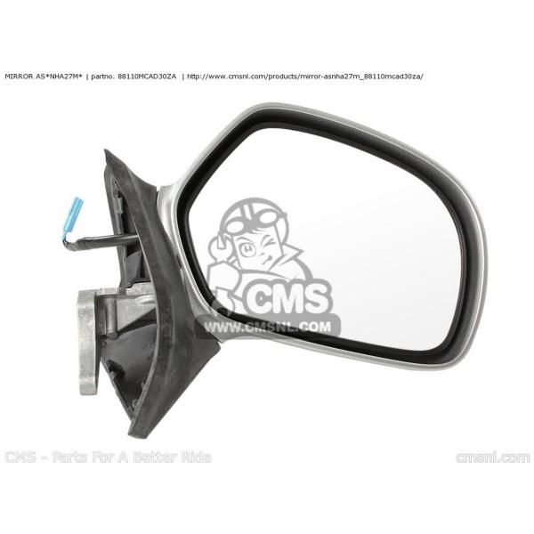 CMS V[GGX MIRROR AS*NHA27M* GL1800 GOLDWING (6) AUSTRALIA / GH ENGLANDGH EUROPEAN DIRECT SALES FRANCE CMF IRELAND HONDA z_ ~[ nh