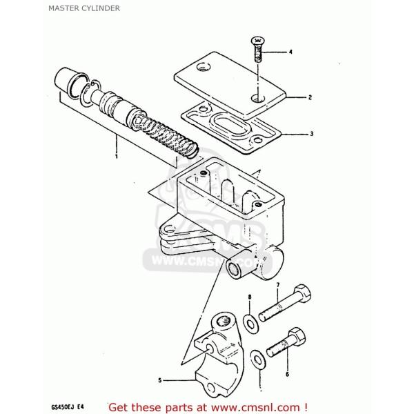 CMS V[GGX (59600-44X51) CYLINDER ASSYC MASTER SUZUKI XYL u[L}X^[V_[ u[L