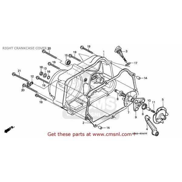 CMS V[GGX (11330-GW8-690) COVER COMP.CR.CRA C50CM (N) JAPAN (P) C90 CUB ENGLAND GREECE C90M / SEL HONDA z_ GWp[c GW