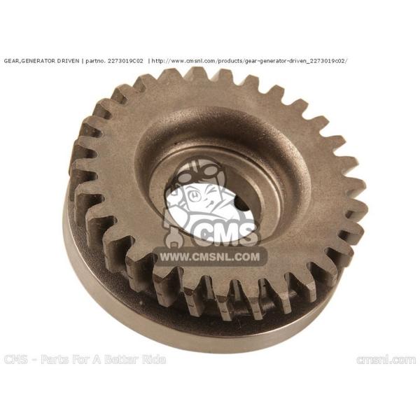 CMS V[GGX GEARCGENERATOR DRIVEN SUZUKI XYL I^l[^[EWFl[^[ dn