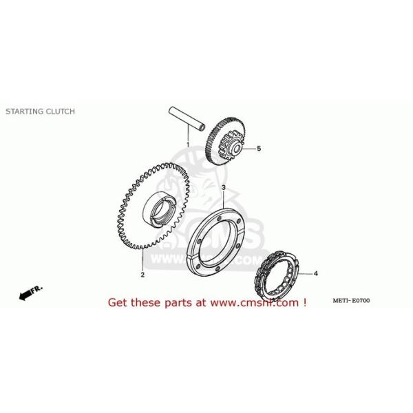 CMS V[GGX GEAR COMPCSTART D HONDA z_ ̑GWp[cIvVECi GWp[c GW