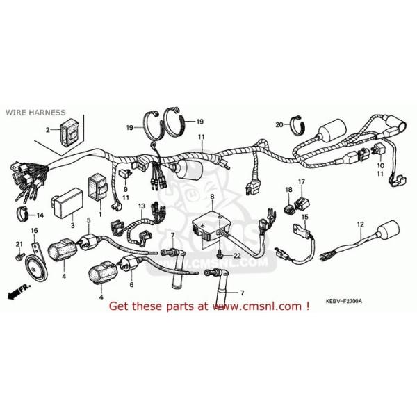 CMS V[GGX UNIT COMPCCDI (80 CA125 REBEL 1997 (V) GERMANY / KPH SL 1998 (W) 1999 (X) HONDA z_ CDIECOiC^[ _Όn GW