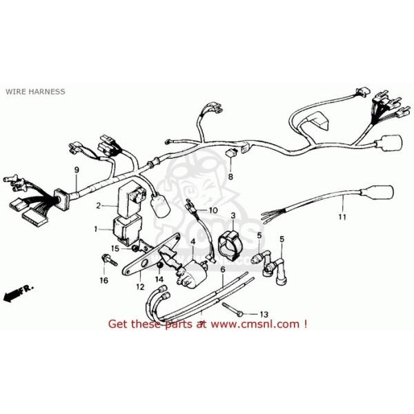 CMS V[GGX (30510-ZG8-003) COIL COMPCIGN. CB350S 1986 (G) ENGLAND FINLAND SWEDEN HONDA z_ COjbVRC _Όn GW