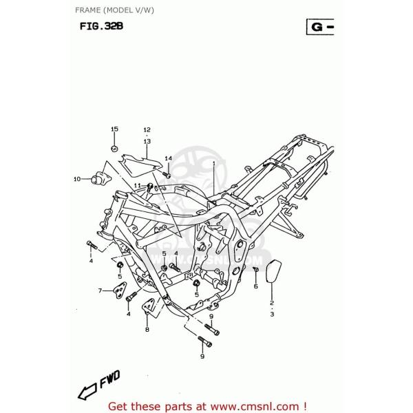 CMS �V�[�G���G�X (4110026E51Y0V) FRAME COMP SUZUKI �X�Y�L �t���[��