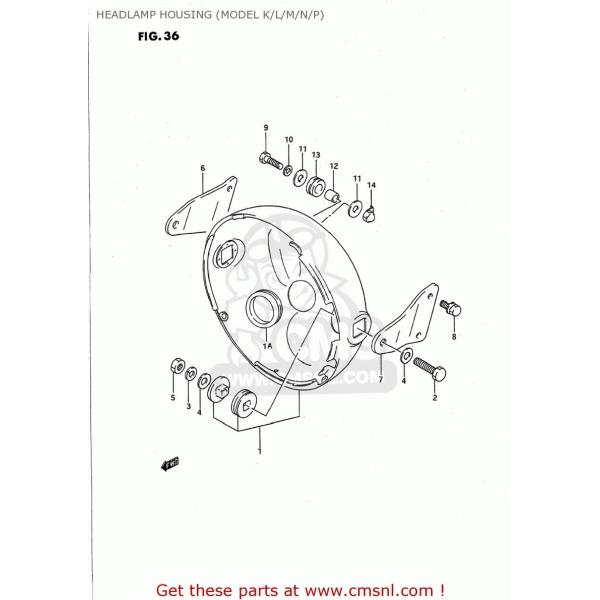 CMS �V�[�G���G�X HOUSING�CHEADLAMP GS500E 1989 (K) USA (E03) 1990 (L) 1991 (M) 1992 (N) 1993 (P) 1994 (R) 1995 (S) 1996 (T) SUZUKI �X�Y�L ���Η�