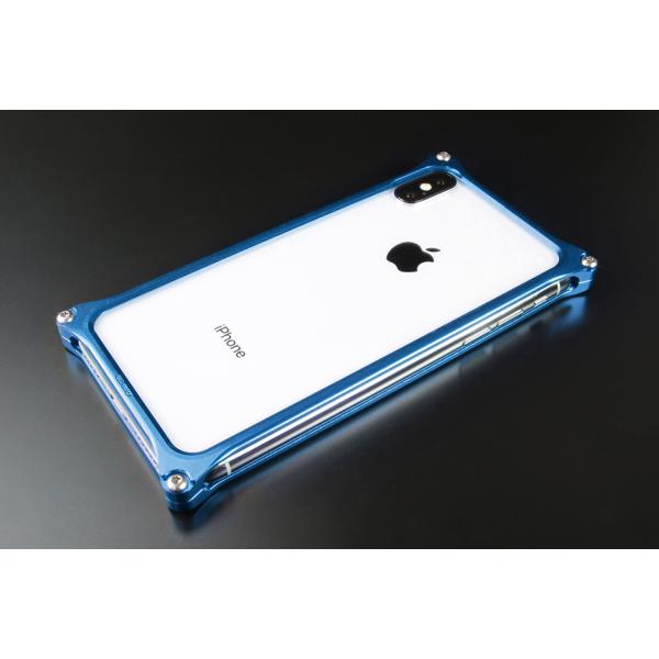 GILD design �M���h�f�U�C�� �\���b�h�o���p�[ for iPhoneX �J���[�F�u���[ �X�}�[�g�t�H���P�[�X �d�q�@���