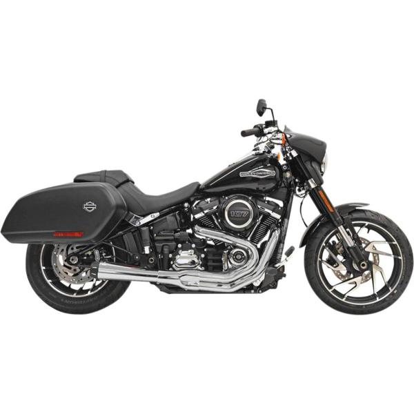 BASSANI バッサーニ エキゾースト 2：1 18＋ Color：Natural (Chrome