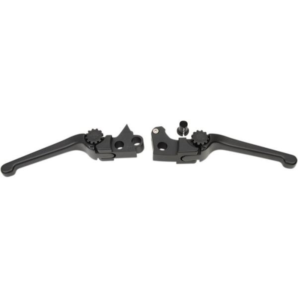 POWERSTANDS RACING �p���[�X�^���Y���[�V���O LEVER SET HD PSR ANTHEM COLOR�FBlack [0610-2040] HARLEY-DAVIDSON �n�[���[�_�r�b�h�\�� �n���h�����Ӄp�[�c