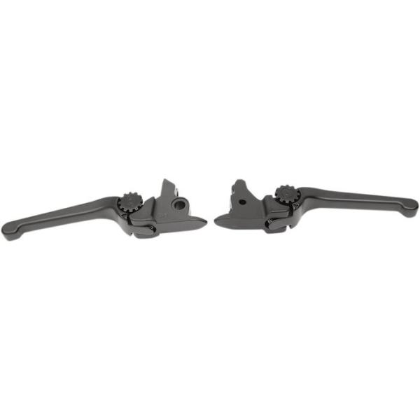 POWERSTANDS RACING �p���[�X�^���Y���[�V���O LEVER SET HD PSR ANTHEM COLOR�FBlack [0610-2043] HARLEY-DAVIDSON �n�[���[�_�r�b�h�\�� �n���h�����Ӄp�[�c