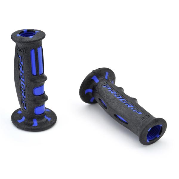 他サイト： PROGRIP プログリップ スーパーバイクグリップ ＃601 カラー：ブラック／ブルー V ストローム 250SX  CBR650R E-clutch SUZUKI スズキ HONDA ホンダ グリップの商品画像