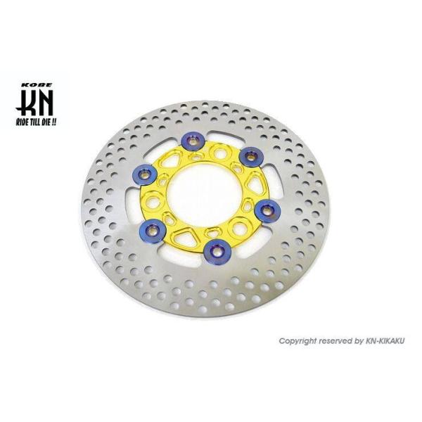 KN企画 ケイエヌキカク DIO系ビッグローター タイプ8 カラー：ゴールド HONDA ホンダ ブレーキディスクローター ブレーキ