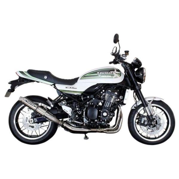 Z900RS トリックスター スリップオンマフラー ショットガン 焼チタン超美品 TRICK STAR（トリックスター） 政府認証 レーシングスリップオン