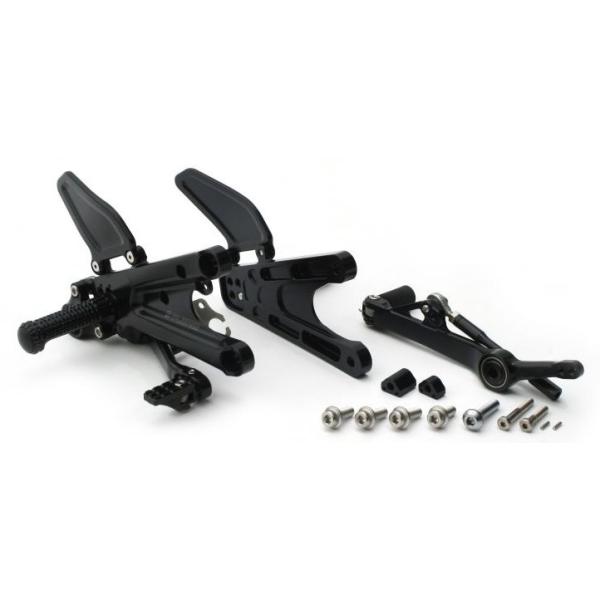 GALE SPEED GALE SPEED:ゲイルスピード Elaborate フットコントロールキット カラー:ブラック YZF-R6 YAMAHA ヤマハ