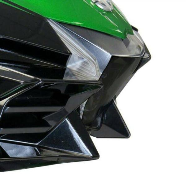POWERBRONZE ヘッドライトレンズシールド カラー：スモーク ニンジャ