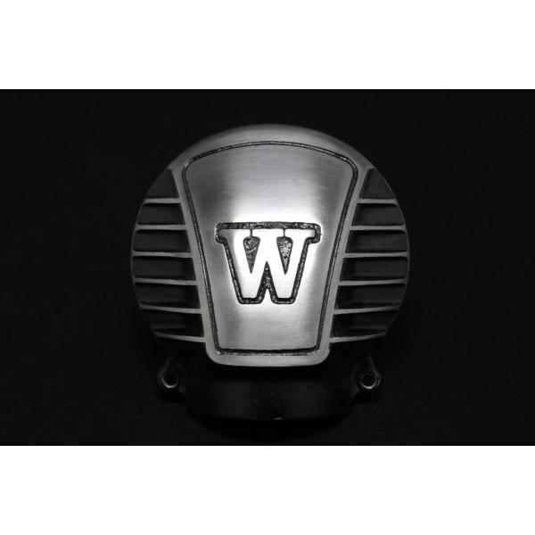 FORK ベベルギアカバー　W650 W800 W400 フィンブラック webike_23832544