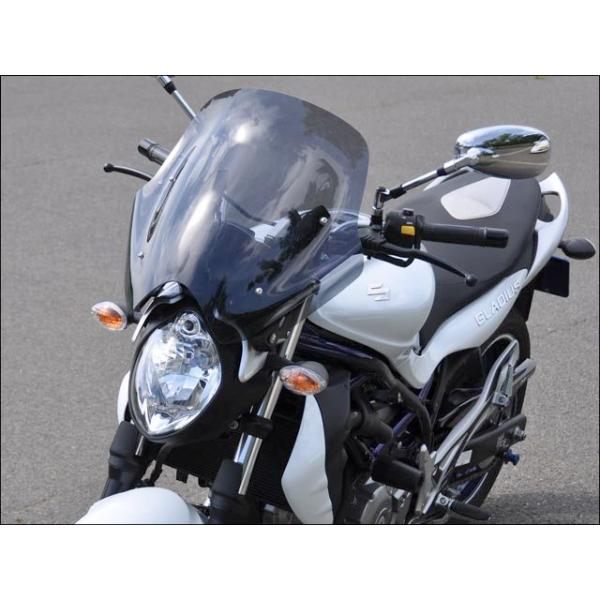 シックデザイン製スモークガイラシールド 汎用 GB350 GB350S シックデザイン スモーク 汎用ガイラシールド GB350 GB350S シック