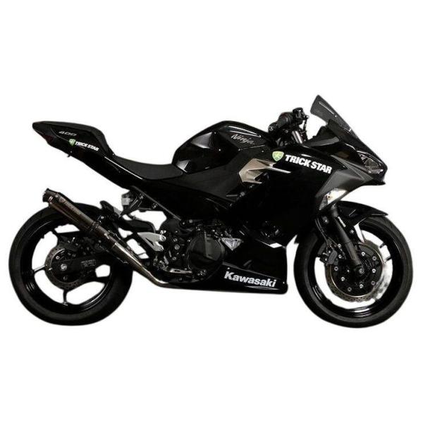 TRICK STARニンジャ250/400 EX250P EX400Pマフラー TRICK STAR（トリックスター） レーシングフルエキゾースト Ninja250