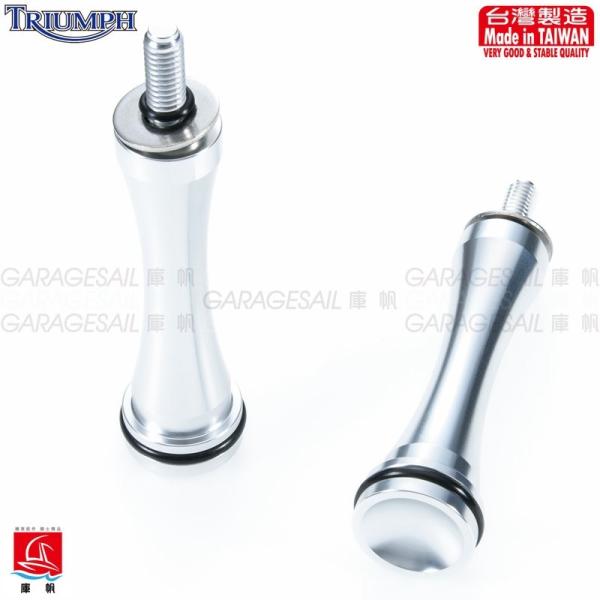 GarageSaiL K[WZC Triumph p V[gNCbN[X{g (A~Oo[W) COLORFANODIZED SILVER TRIUMPH gCAt O