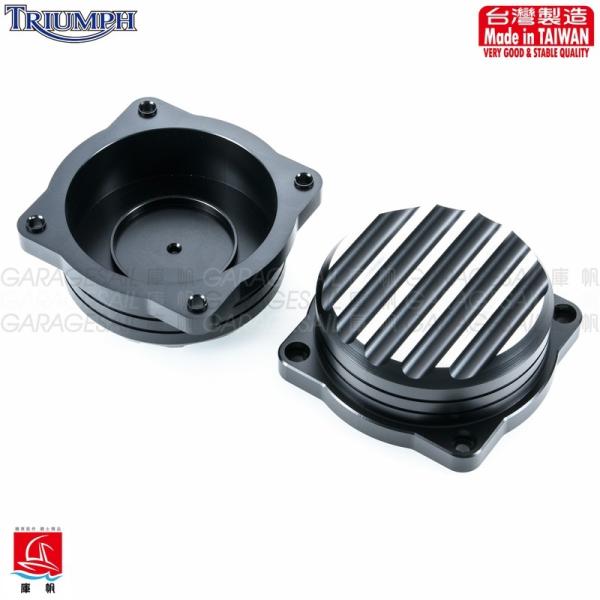 GarageSaiL K[WZC Triumph p FI gbvJo[ tB^Cv (A~XNGAgbv) COLORFANODIZED BLACK^SILVER TRIUMPH gCAt