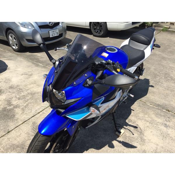 GSX250R用クリアシールド ACRY-Point アクリポイント スクリーン ストリート クリア GSX250R 17