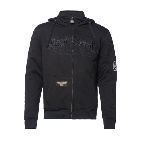WEST COAST CHOPPERS EGXgR[Xg`bp[Y Por Vida ARAMID fiber by DuPont tm Zip Hoody MALE JWAEFA SizeF2XL ̑JWAEFA