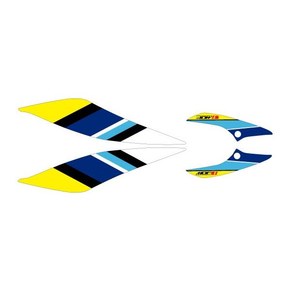 MDF �G���f�B�[�G�t ��p�O���t�B�b�N �A�^�b�J�[���f�� �^�C�v�F�^���N / �J���[�^�C�v�F�u���[�^�C�v GSX-R125 SUZUKI �X�Y�L �X�e�b�J�[�E�f�J�[�� �O��