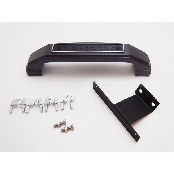 他サイト： DOREMI COLLECTION ドレミコレクション フォークカバーエンブレム kawasaki 文字タイプ：大文字(KAWASAKI) / カラー：ブラック Z900RS KAWASAKI カワサキ 外装の商品画像