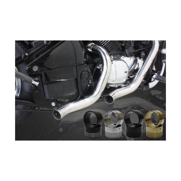 ガレージ　T&F ターンアウトマフラー 有限会社ガレージT&F / ドラッグスター250 ターンアウトマフラー(ブラック)