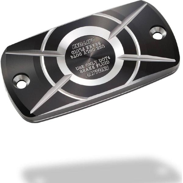 DAYTONA デイトナ PREMIUM ZONE(プレミアムゾーン) 角型マスターシリンダーキャップ【HONDA-A】 カラー：アッシュシルバー HONDA ホンダ ブレーキ