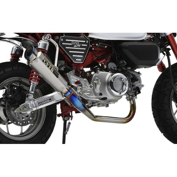 OVER オーヴァー GP-PERFORMANCE フルチタン RS-R MONKEY125 HONDA ホンダ フルエキゾーストマフラー マフラー