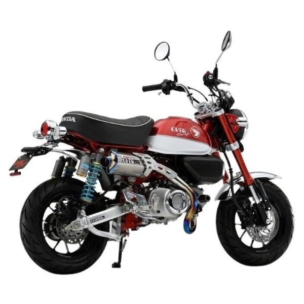 ホンダ モンキー125 OVER マフラー 送料無料 OVER GP-PERFORMANCE フルチタン RS-R MONKEY125 公道