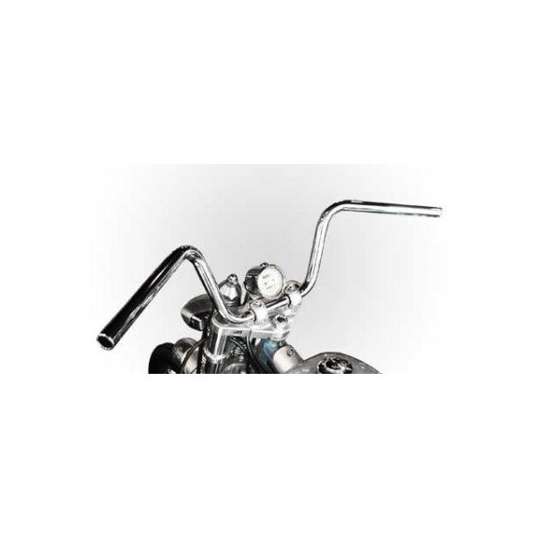 IMF製 クロームメッキ ラビットハンドル #1 SR400 / 500 webike_23982199
