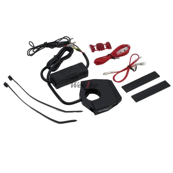 他サイト： DAYTONA デイトナ バイク専用電源スレンダーUSB 1ポート2.4A USB電源 電装系の商品画像