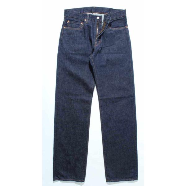 児島ジーンズ 15oz セルビッチデニム ストレート ワンウォッシュ
