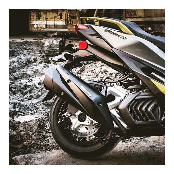 S-RZ GXA[[bg Full exhaust system(silent type^steel) ^CvFStainless silencer shell Fighter4V 125 GT R1 Z Fighter F1 SYM }t[