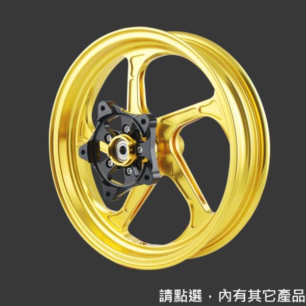NCY �G�k�V�[���C VS Aluminum forged wheel-A Type �J���[�FGolden FORCE YAMAHA ���}�n �z�C�[�� �z�C�[���֘A �����