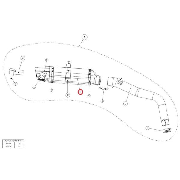 AKRAPOVIC AN|rb` yyAp[czM-AC00205T muffler ti CBR600RR HONDA z_ CEėpTCT[ }t[