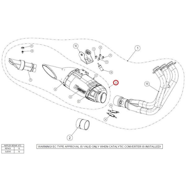 AKRAPOVIC AN|rb` yyAp[czM-HAF00201T/2 muffler FJ-09 FZ-09 MT-09 TRACER900 YAMAHA }n CEėpTCT[ }t[