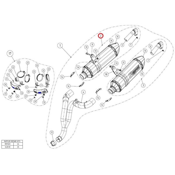 AKRAPOVIC AN|rb` yyAp[czM-HZ05402CR muffler SPEEDTRIPLE R TRIUMPH gCAt CEėpTCT[ }t[