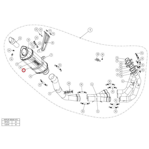AKRAPOVIC AN|rb` yyAp[czM-R03205C muffler GSX-R1000 SUZUKI XYL CEėpTCT[ }t[