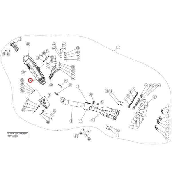 AKRAPOVIC AN|rb` yyAp[czP-TT69 belt ti YZF-R1 YAMAHA }n ̑}t[IvVECi }t[