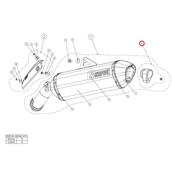 AKRAPOVIC AN|rb` yyAp[czV-TUV128 insert SS R1200GS ADVENTURE BMW obtECi[TCT[ }t[